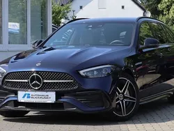Blau Gebraucht 2022 Mercedes C220 AMG Limousine | 35.980 € (Guter Preis)
