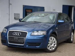 Mauritiusblau perleffekt Gebraucht 2006 Audi A3 Attraction Kleinwagen | 3.690 € (Fairer Preis)