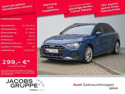 Ascariblau metallic Gebraucht 2025 Audi A3 S-Line | 35.790 € (Fairer Preis)