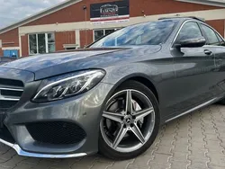 Grau Gebraucht 2018 Mercedes C180 AMG line Limousine | 16.599 €