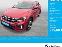 Rot Gebraucht 2024 VW T-Roc R-line SUV | 33.699 € (Fairer Preis)