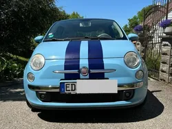Blau Gebraucht 2011 Fiat 500 Lounge Kleinwagen | 3.490 € (Etwas zu teuer)
