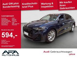 Blau Gebraucht 2025 Audi Q8 S-Line SUV | 71.760 € (Etwas zu teuer)