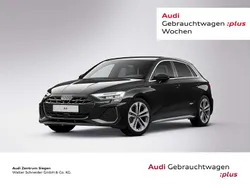 Mythosschwarz metallic Gebraucht 2024 Audi A3 S-Line Limousine | 36.910 € (Teuer)