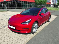 Rot Gebraucht 2020 Tesla Model 3 Long Range AWD Limousine | 28.499 € (Fairer Preis)