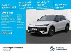 Pure white uni schwarz uni Gebraucht 2025 VW T-Roc R-line SUV | 43.880 €