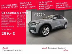 Kieselgrau Gebraucht 2023 Audi Q4 Sportback e-tron SUV | 27.850 € (Guter Preis)