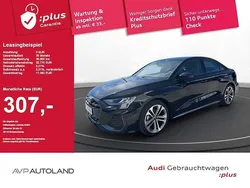 Mythosschwarz Gebraucht 2024 Audi A3 S-Line Limousine | 32.770 € (Fairer Preis)