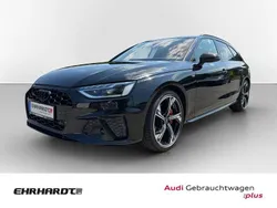 Mythosschwarz metallic Gebraucht 2024 Audi A4 S-Line Kombi | 51.990 €