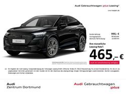 Mythosschwarz metallic Gebraucht 2025 Audi Q4 Sportback e-tron S-Line SUV | 52.522 €