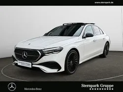 Unilack polarweiß Gebraucht 2024 Mercedes E220 AMG Limousine | 64.950 € (Teuer)