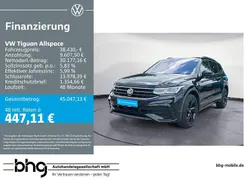 Deep black perleffekt Gebraucht 2022 VW Tiguan Allspace R-line SUV | 38.430 € (Teuer)