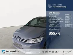 Delfingrau metallic Gebraucht 2021 VW Touran Active Van / Kleinbus | 29.925 € (Etwas zu teuer)