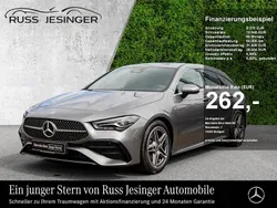 Mountain grey metallic Gebraucht 2024 Mercedes CLA180 Shooting Brake AMG line Kombi | 31.880 € (Fairer Preis)