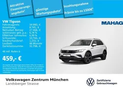 Weiß Gebraucht 2023 VW Tiguan Life SUV | 34.980 € (Fairer Preis)