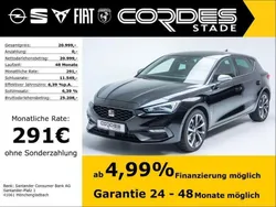 Mitternachtsschwarz Gebraucht 2020 Seat Leon FR Limousine | 20.999 € (Fairer Preis)