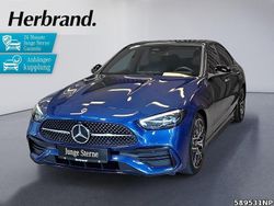 Metalliclack spektralblau Gebraucht 2022 Mercedes C200 AMG Limousine | 37.980 € (Teuer)