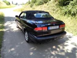 Schwarz Gebraucht 1998 Saab 9-3 Cabriolet Cabrio | 3.500 €