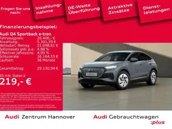 Kieselgrau Gebraucht 2022 Audi Q4 Sportback e-tron Ambiente SUV | 26.400 € (Fairer Preis)