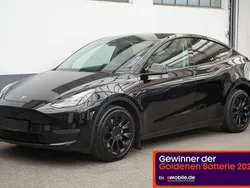 Schwarz Gebraucht 2021 Tesla Model Y Long Range SUV | 32.750 € (Fairer Preis)