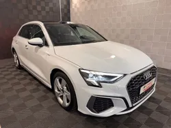 Weiß Gebraucht 2021 Audi A3 Sportback Ambiente Limousine | 23.820 € (Etwas zu teuer)
