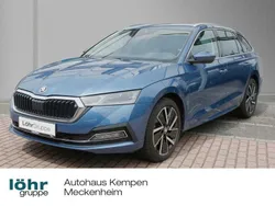 Titanblau metallic met. Gebraucht 2021 Skoda Octavia First Edition Kombi | 26.750 € (Superpreis)