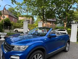 Blau Gebraucht 2021 VW T-Roc Cabriolet Style Cabrio | 21.000 € (Fairer Preis)