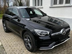 Schwarz Gebraucht 2021 Mercedes GLC220 AMG line SUV | 35.999 € (Fairer Preis)