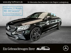 Schwarz Gebraucht 2019 Mercedes C300 AMG Cabrio | 38.720 € (Etwas zu teuer)