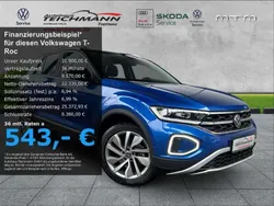 Lapiz blue metallic/schwarz Gebraucht 2023 VW T-Roc Style SUV | 31.900 € (Guter Preis)