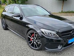 Schwarz Gebraucht 2015 Mercedes C250 AMG Kombi | 17.490 € (Teuer)