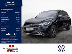 Blau Gebraucht 2022 VW Tiguan Allspace Elegance SUV | 34.880 € (Guter Preis)