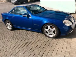 Blau Gebraucht 2001 Mercedes SLK200 Cabrio | 5.999 € (Teuer)