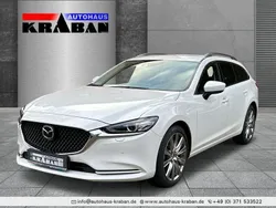 Rhodium weiß Gebraucht 2023 Mazda 6 Exclusive-Line Kombi | 34.890 € (Fairer Preis)