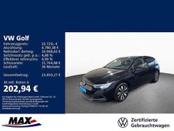 Deep black perleffekt (metallic) Gebraucht 2023 VW Golf VIII Move Limousine | 21.729 € (Guter Preis)
