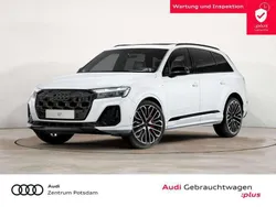Gletscherweiß metallic Gebraucht 2024 Audi Q7 S-Line SUV | 89.990 € (Teuer)