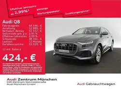 Samuraigrau metallic Gebraucht 2023 Audi Q8 Ambiente SUV | 62.997 € (Superpreis)