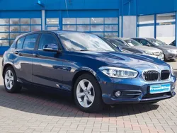Blau Gebraucht 2016 BMW 118 Sport Line Kleinwagen | 16.950 € (Etwas zu teuer)