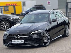 Schwarz Gebraucht 2023 Mercedes C200 AMG line Kombi | 36.900 € (Teuer)