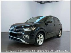 Schwarz Gebraucht 2022 VW T-Cross SUV | 19.200 € (Superpreis)