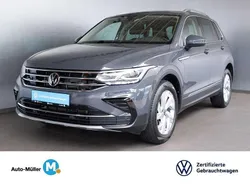 Delfingrau metallic (metallic) Gebraucht 2022 VW Tiguan Elegance SUV | 31.980 € (Superpreis)