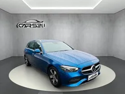 Spektralblau metalliclack Gebraucht 2021 Mercedes C220 Avantgarde Kombi | 25.790 € (Fairer Preis)