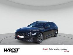 Mythosschwarz metallic Gebraucht 2024 Audi A6 S-Line Kombi | 54.999 € (Teuer)