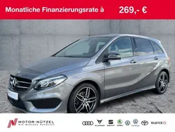 Grau Gebraucht 2018 Mercedes B220 AMG line Van / Kleinbus | 20.860 € (Fairer Preis)