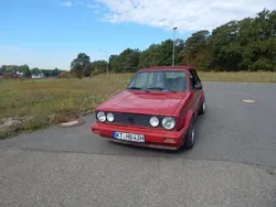 Rot Gebraucht 1992 VW Golf Cabriolet Cabrio | 7.500 €