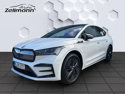 Weiß Gebraucht 2025 Skoda Enyaq iV RS SUV | 58.960 € (Etwas zu teuer)