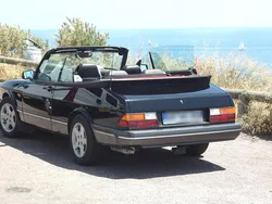 Schwarz Gebraucht 1993 Saab 900 Cabriolet Cabrio | 15.900 €