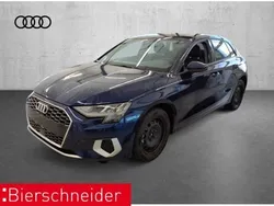 Blau Gebraucht 2024 Audi A3 Sportback Advanced Limousine | 27.990 € (Guter Preis)