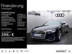 Mythosschwarz metallic Gebraucht 2023 Audi A6 Sport Kombi | 40.990 € (Fairer Preis)