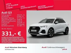 Gletscherweiß metallic Gebraucht 2022 Audi Q3 Ambiente SUV | 34.971 € (Etwas zu teuer)